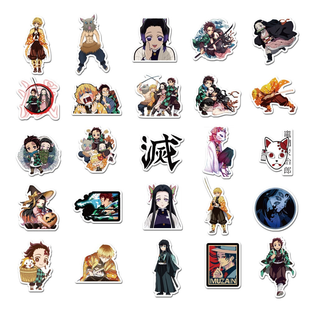 50 pcs/set Kny Stickers