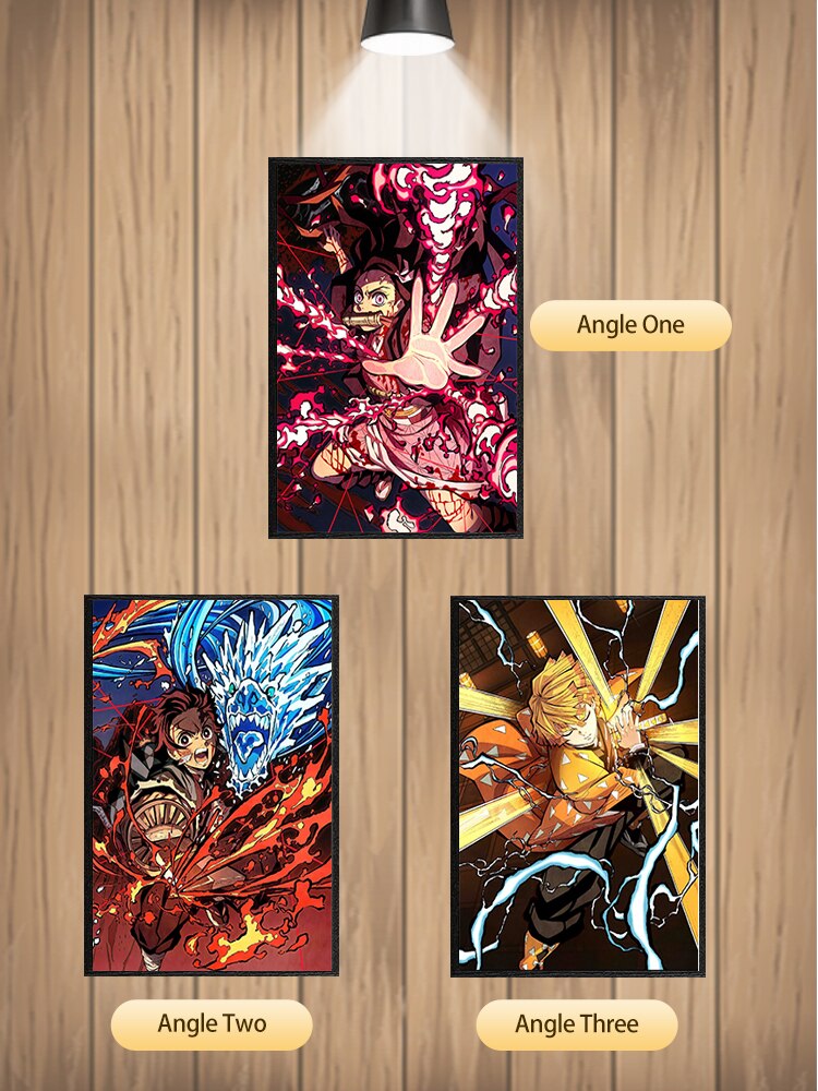 Demon Slayer 3D Poster