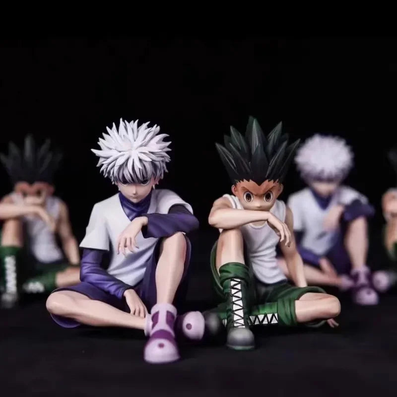 Hunter Duo Sitting Pose Figures