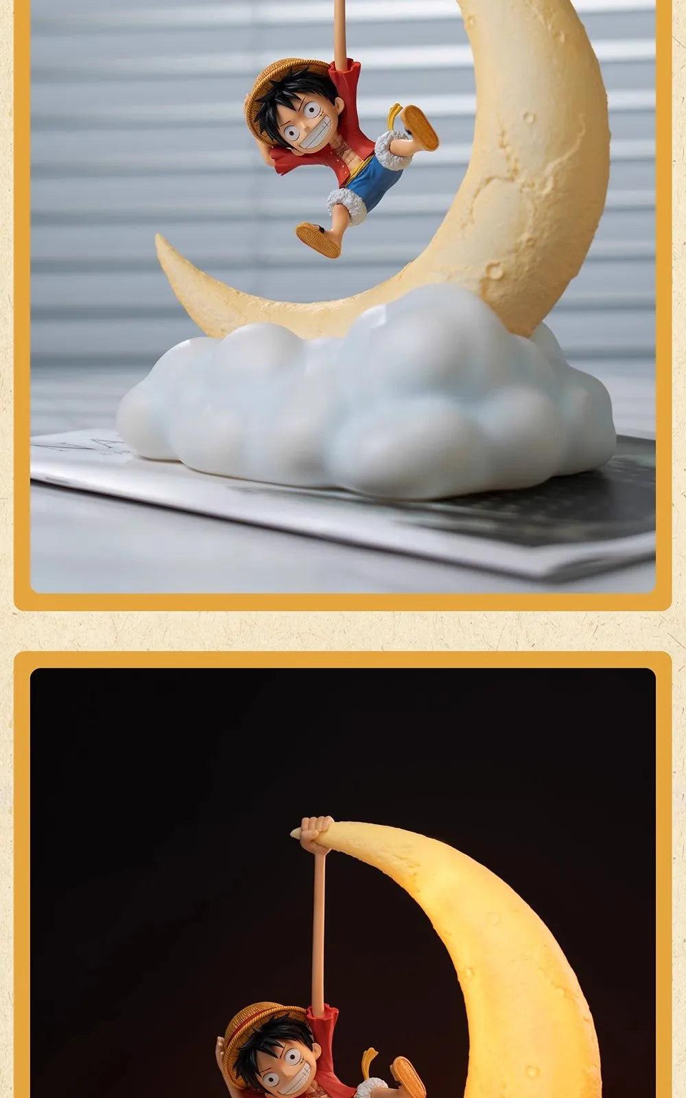 Luffy Moon Lamp