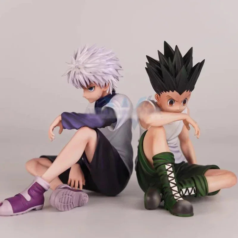 Hunter Duo Sitting Pose Figures