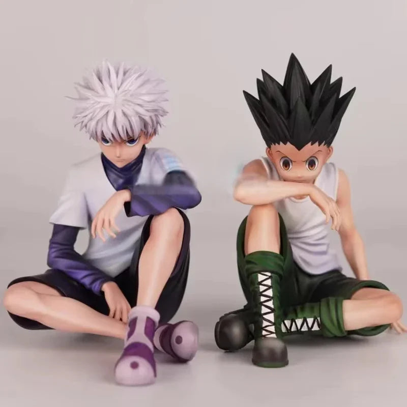 Hunter Duo Sitting Pose Figures