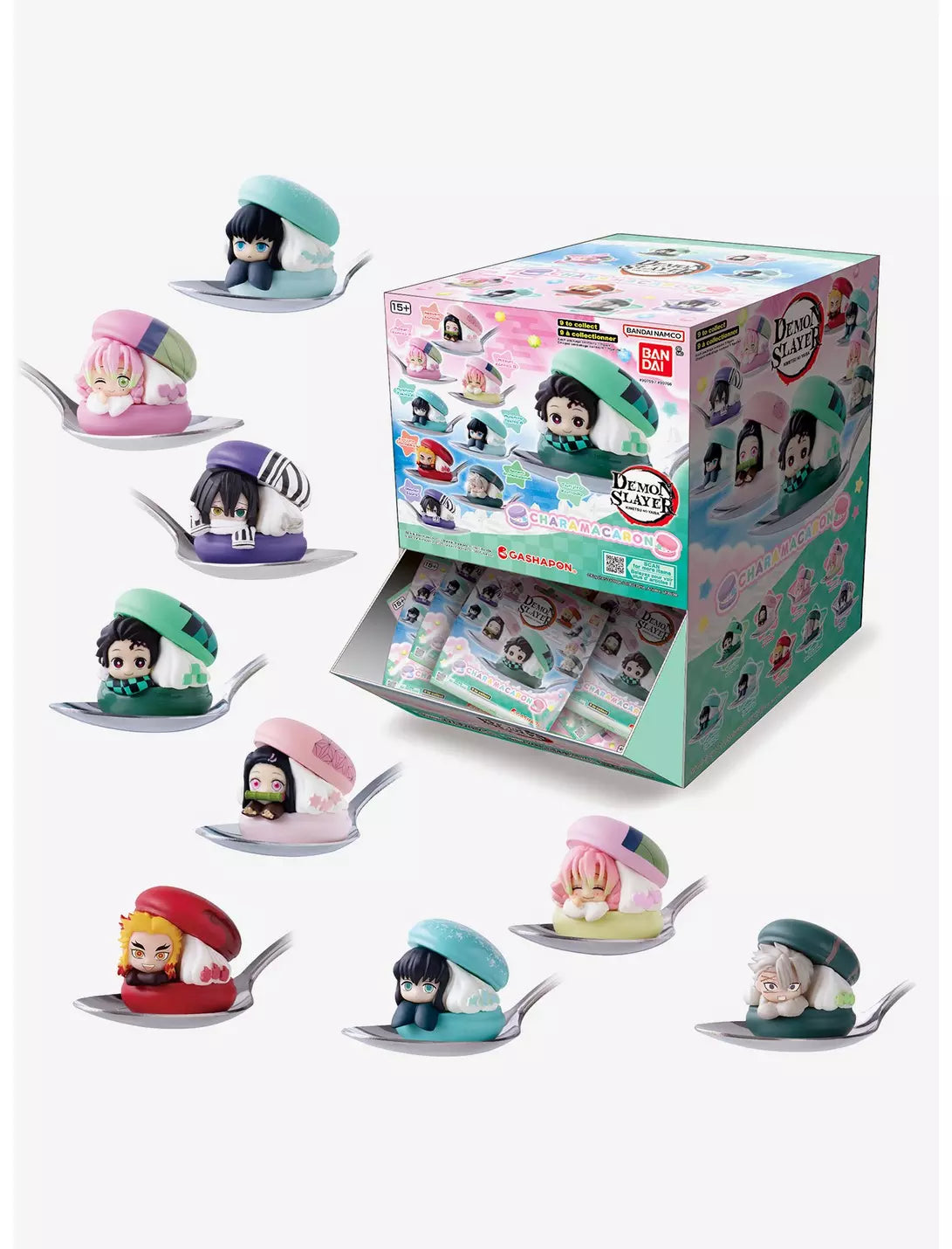 demon slayer macaron figures