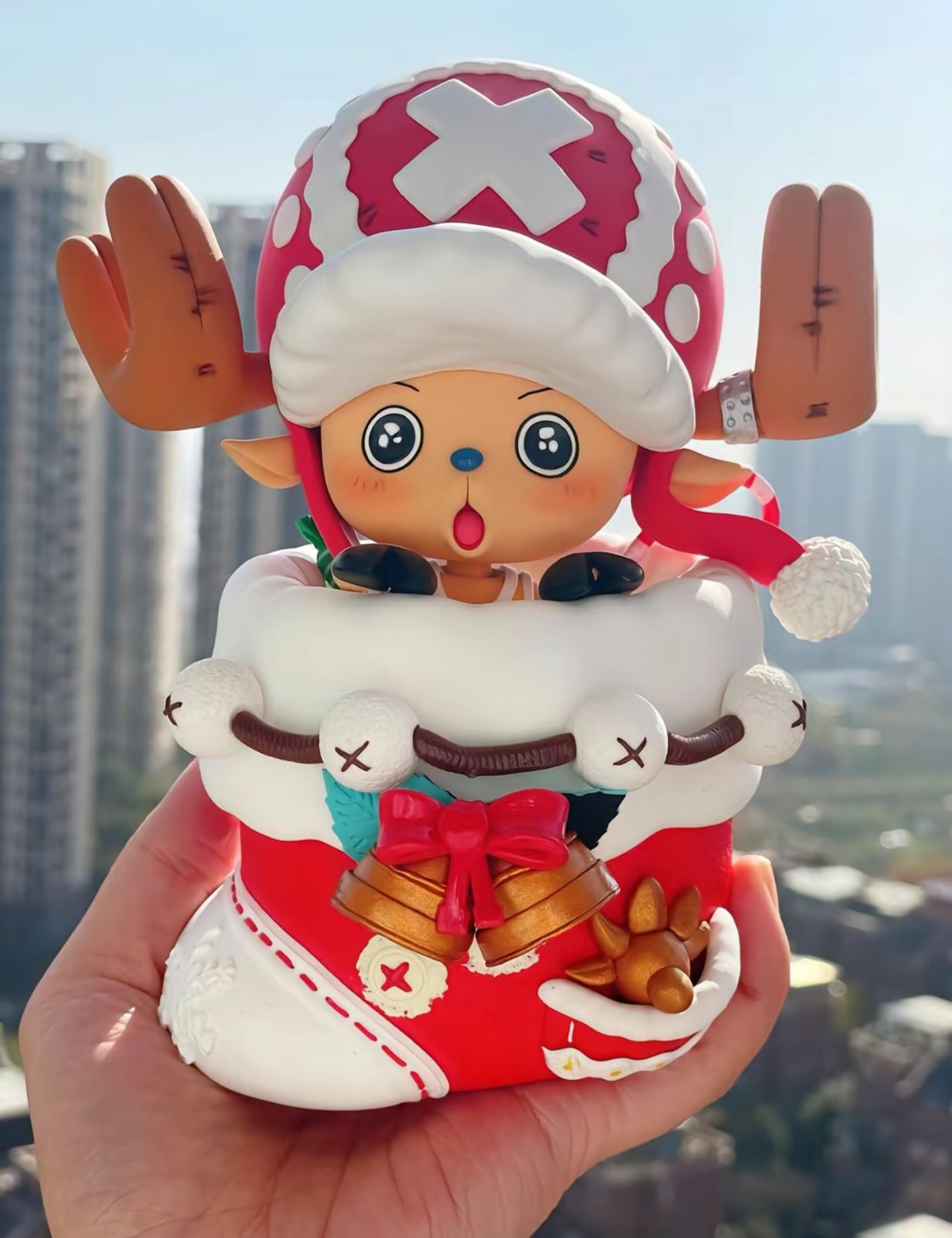 Chopper Christmas Figure