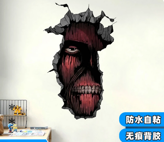 AOT 3D Wall Stickers