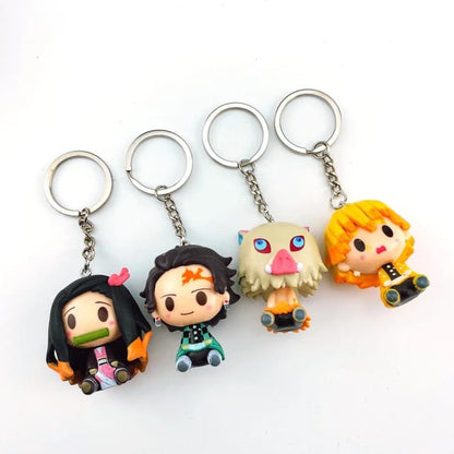 4 piece keychain