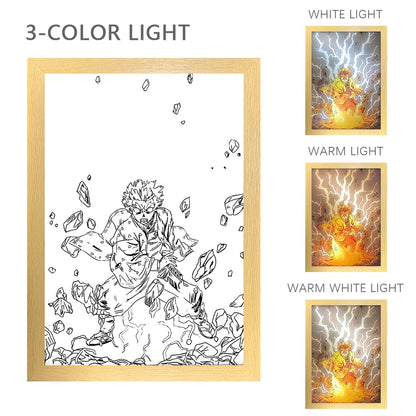 Kimetsu No Yaiba LED Painting