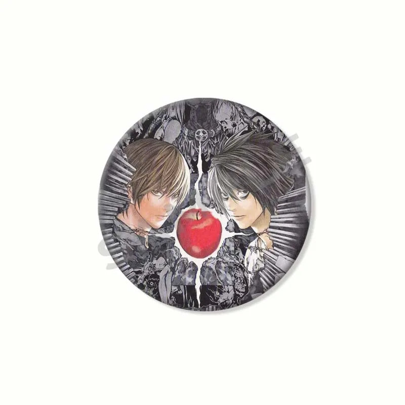 Death Note Button Pin