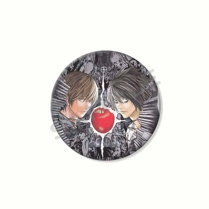 Death Note Button Pin