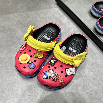 Monkey D Luffy Red Crocs