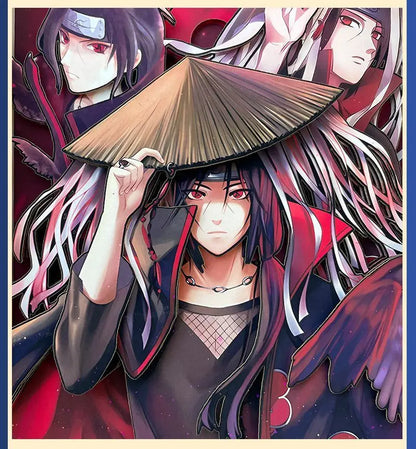 naruto 3d art piece
