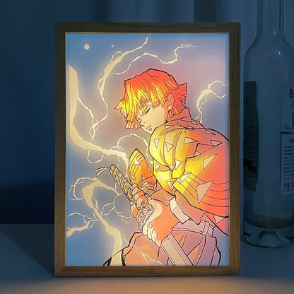 zenitsu glowing canvas