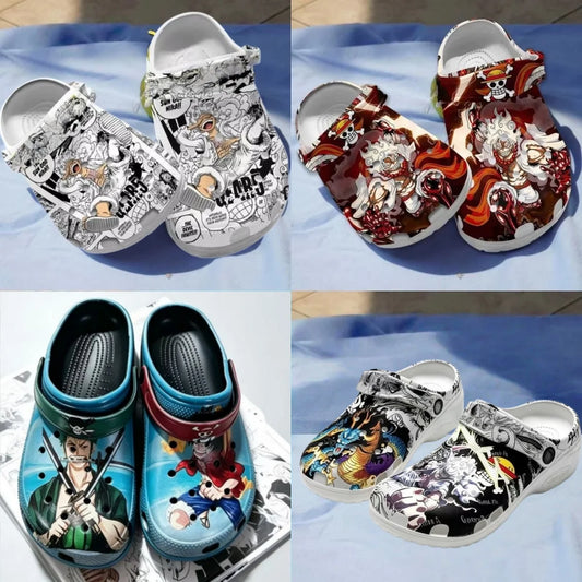 One Piece Characters Crocs