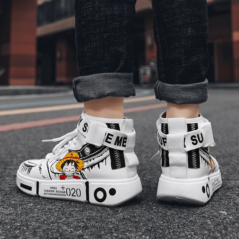 One Piece high Sneakers