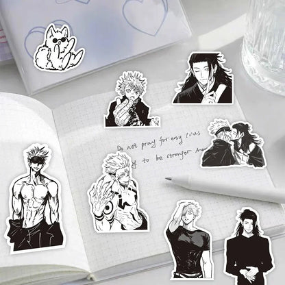 Black White Jujutsu Kaisen  Stickers