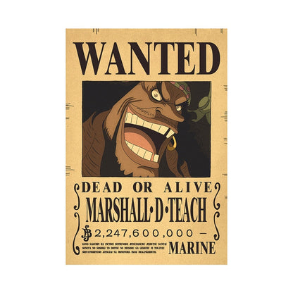 One Piece Wanted Posters