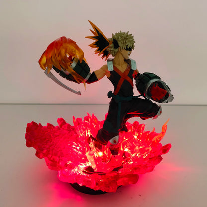 Izuku & Bakugou Light Figure