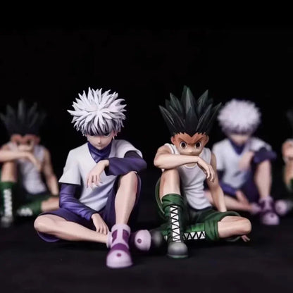 Hunter Duo Sitting Pose Figures
