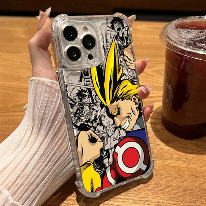 My Hero Academi Clear Phone Case