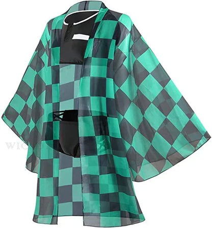 KNY Inspired Haori Kimono Cloak