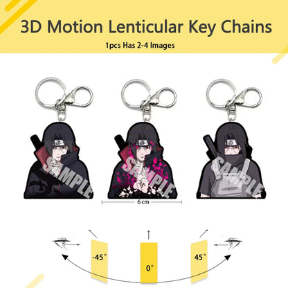 Itachi Reflective Keychain