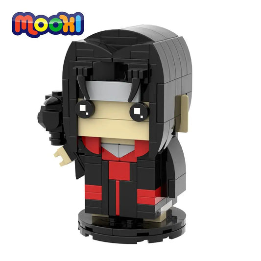 Pixel Brick Itachi Figure