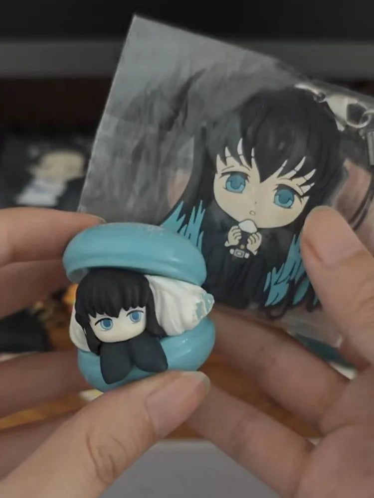 demon slayer macaron figures