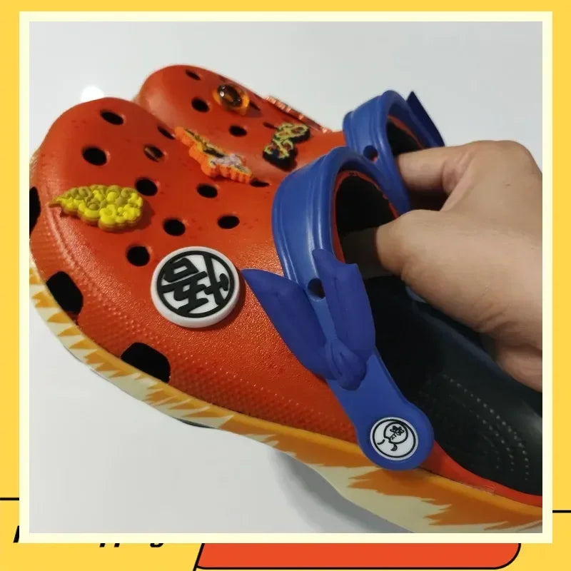 Drangon Ball Red Crocs
