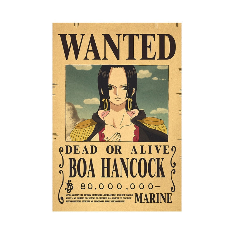 One Piece Wanted Posters