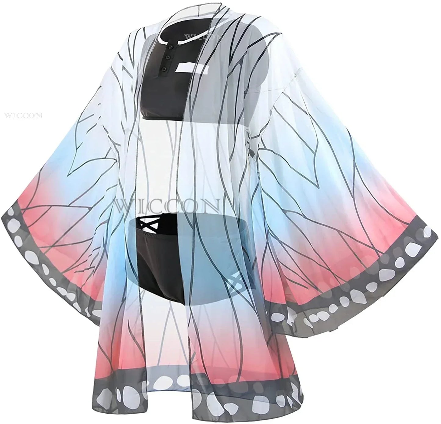 KNY Inspired Haori Kimono Cloak
