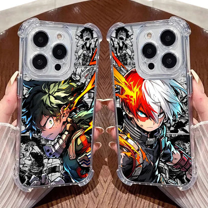 My Hero Academi Clear Phone Case
