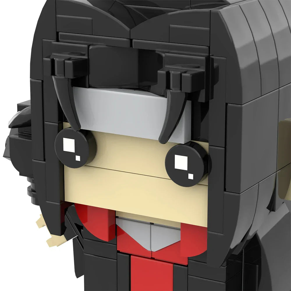 Pixel Brick Itachi Figure