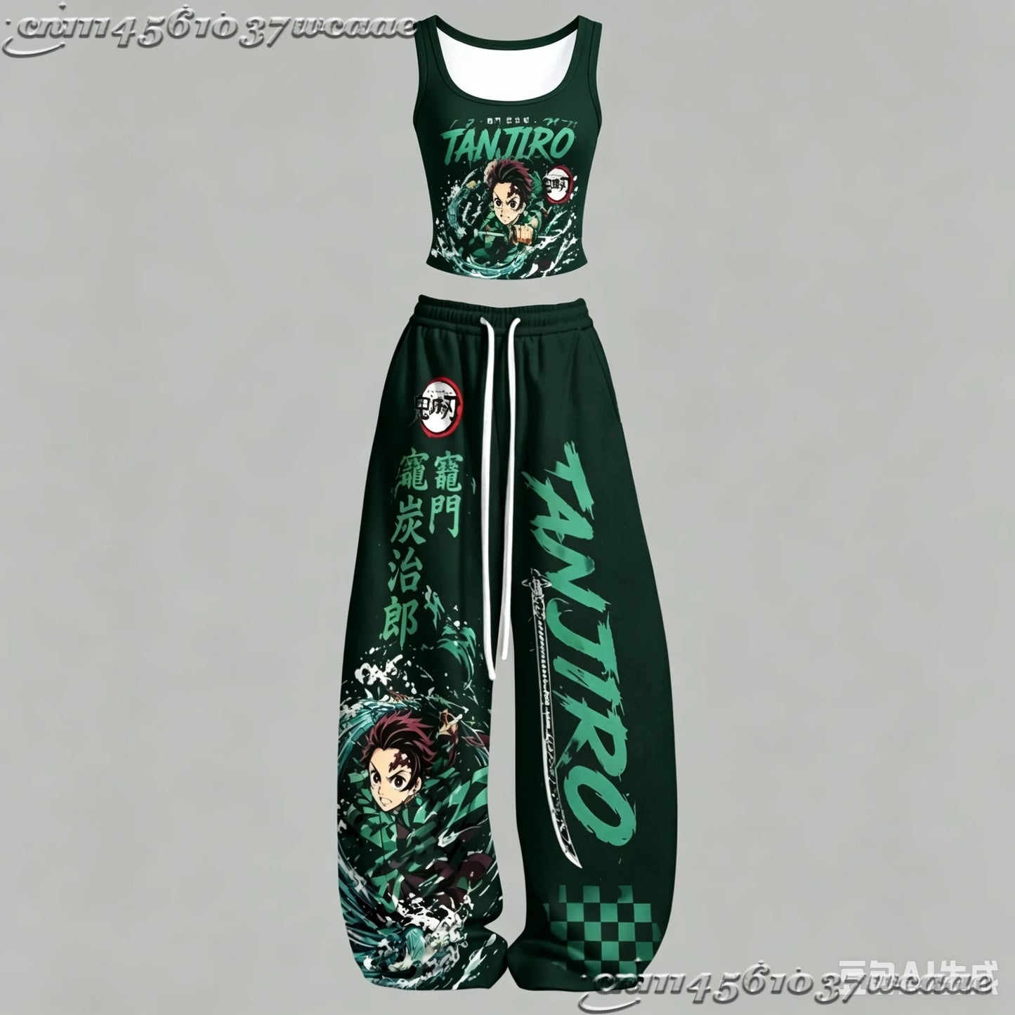Demon Slayer 2 Piece Outfit