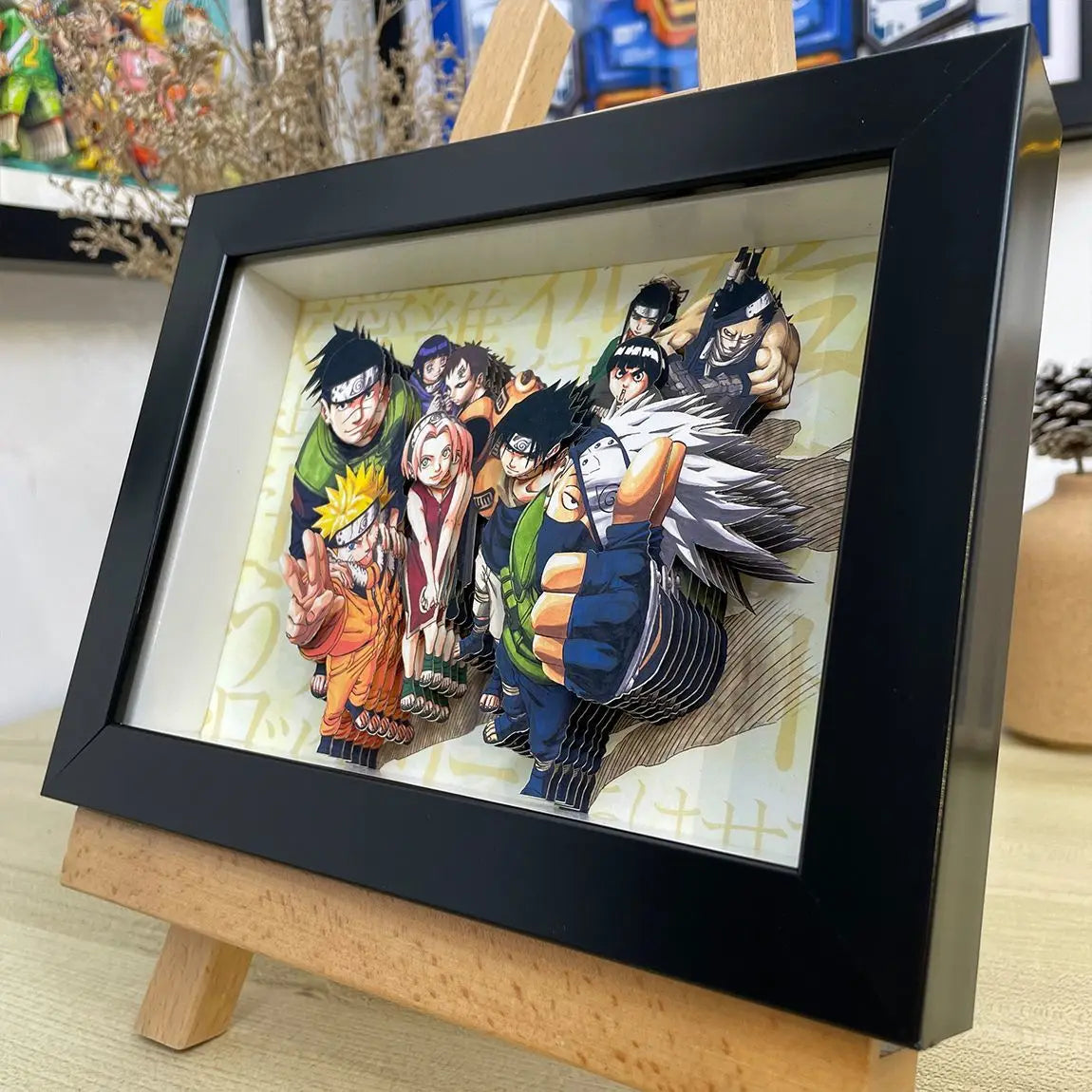 naruto 3d art piece