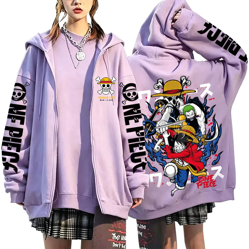 One Piece Oversized Hoodie