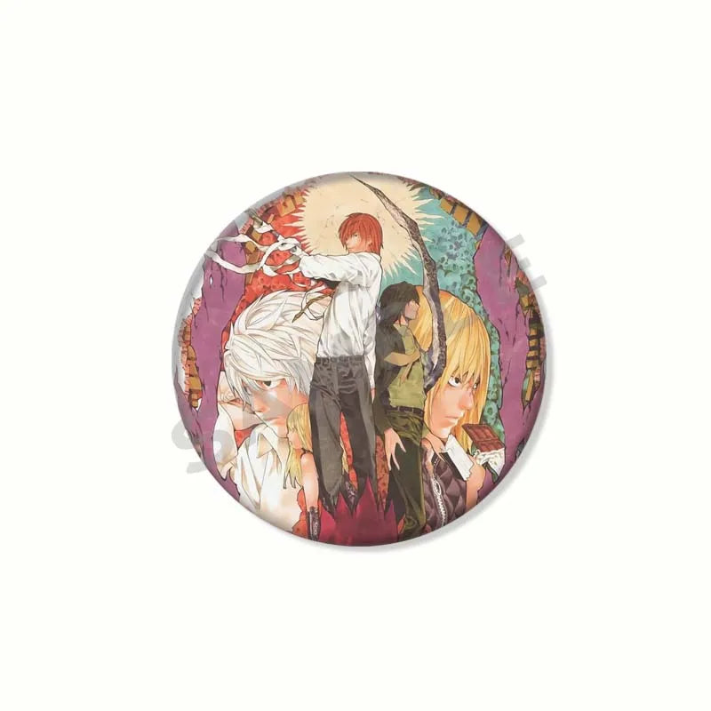 Death Note Button Pin