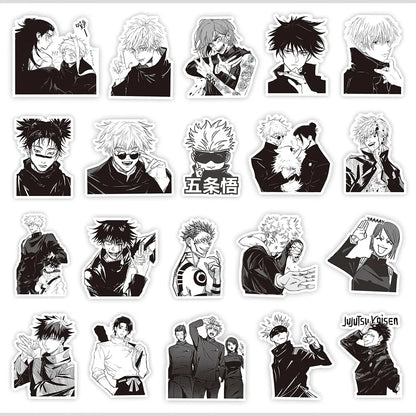 Black White Jujutsu Kaisen  Stickers