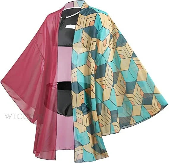 KNY Inspired Haori Kimono Cloak