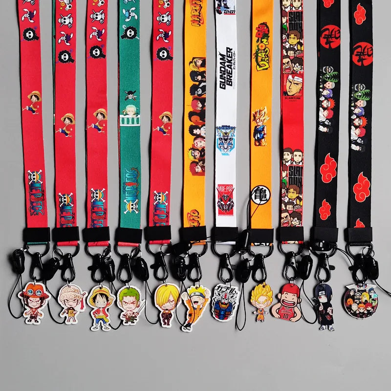OP Kawaii Lanyard Keychain