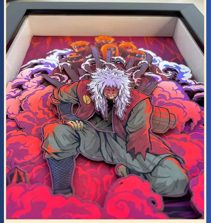 naruto 3d art piece