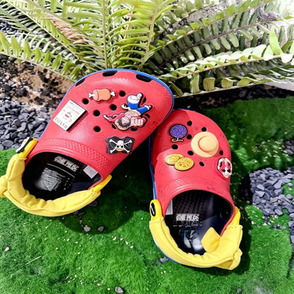 Monkey D Luffy Red Crocs