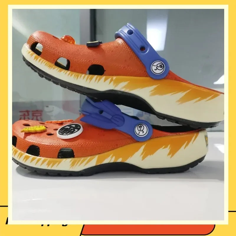 Drangon Ball Red Crocs