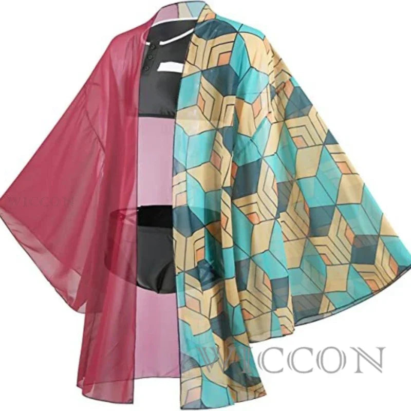 KNY Inspired Haori Kimono Cloak
