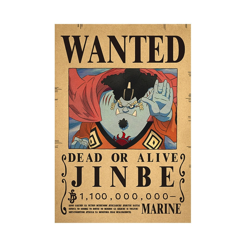 One Piece Wanted Posters