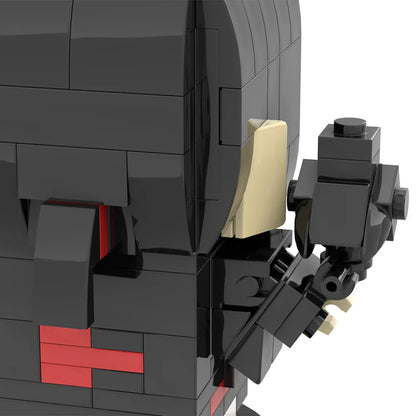 Pixel Brick Itachi Figure