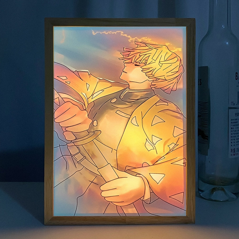 Kimetsu No Yaiba LED Painting