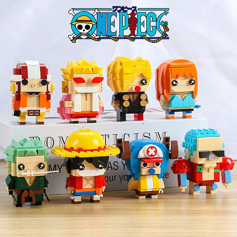 One Piece Figures Building Blocks