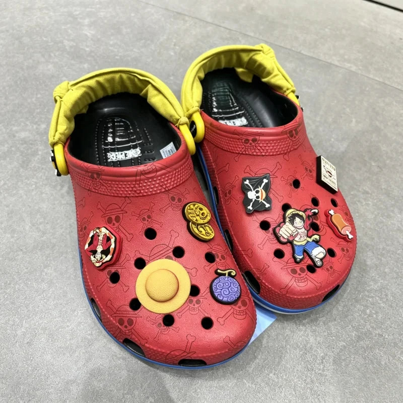 Monkey D Luffy Red Crocs