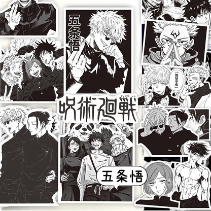 Black White Jujutsu Kaisen  Stickers