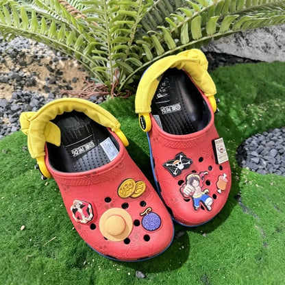 Monkey D Luffy Red Crocs
